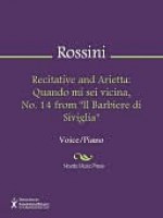 Recitative and Arietta - Gioachino Rossini