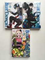 Blue Exorcist (3 Book Set) Vol. 1, 2, 3 - Kazue Kato