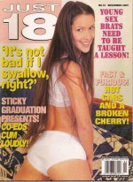 Jusr 18 Adult Magazine November 2001 - Editor