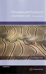 Principles and Practice of Australian Law - Elizabeth Ellis