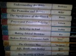 Laymans Theological Library 10 Set: Understanding Bible,Protestant & Politics Significance of Church,Prayer & Personal Religion,Believing in God,Making Ethical Decisions,Modern Rivals Christian Faith,Christian Man,Life Death Destiny,Meaning of Chr - Fred J. Denbeaux, William Lee Miller, Robert McAfee Brown, John B. Coburn, Daniel Jenkins, Howard Clark Kee, Cornelius Loew, William Hamilton, Roger L. Shinn, Robert Clyde Johnson