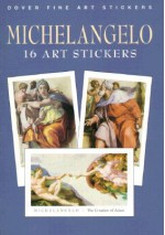 Michelangelo: 16 Art Stickers - Michelangelo