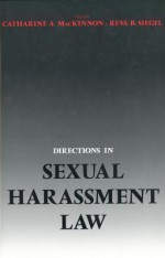 Directions in Sexual Harassment Law - Catharine A. MacKinnon, Catharine A. MacKinnon