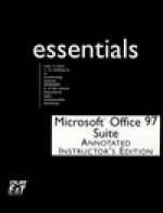 Microsoft Office 97 Suite Essentials [With *] - Donna M. Matherly, Que Corporation