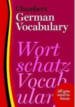 Chambers German Vocabulary - Chambers