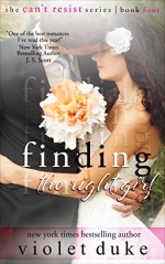 Finding the Right Girl: Sullivan Brothers Nice GUY Spin-Off Novel, Book #4 (CAN'T RESIST) - Violet Duke