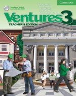 Ventures 3 Teacher's Book with Teacher's Toolkit CD-ROM [With CDROM] - Gretchen Bitterlin, Dennis Johnson, Donna Price