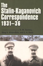 Stalin-Kaganovich Correspondence, 1931-36 - Robert William Davies, Oleg V Khlevniuk, E A Rees