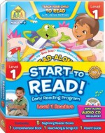 Start to Read! Level 1 Early Reading Program 6-Book Set - School Zone Publishing