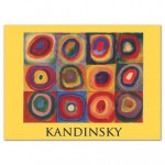 Vasily Kandinsky: Notecard Boxes -- a stationery flip-top box filled with 20 Notecards perfect for Greetings, Birthdays or Invitations - Vasily Kandinsky