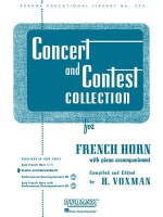 Concert and Contest Collection: French Horn - Piano Accompaniment (Rubank Solo Collection) (Rubank Educational Library) - H. Voxman