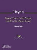 Piano Trio in E-flat Major, HobXV/22 (Piano Score) - Franz Haydn