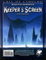 Call of Cthulhu Keeper's Screen - Christian Grussi, Charlie Krank, El Théo