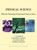 Physical Science: What the Technology Professional Needs to Know - Stephen E. Swanson, Elizabeth Garnett, Jonathan Miles, Stephen Swanson, Stephen E. Swanson