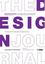 The Design Journal Volume 12 Issue 3: An International Refereed Journal for All Aspects of Design - Rachel Cooper