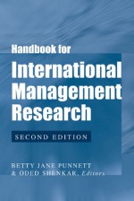 Handbook for International Management Research - Betty Jane Punnett, Betty Jane Punnett