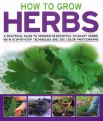 How to Grow Herbs: A Practical Guide to Growing 18 Essential Culinary Herbs, with Step-By-Step Techniques and 200 Photographs - Richard Bird