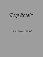 Easy Readin': Miscellaneous Titles - Dave Kelley