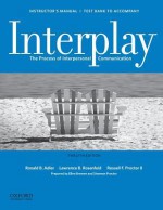 Instructor's Manual / Test Bank for Interplay - Ronald B Adler