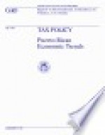 Tax policy Puerto Rican economic trends : report to the Chairman Committee on Finance U.S. Senate - (United States) General Accounting Office