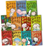 ALAN MACDONALD DIRTY BERTIE 11 Books Collection Pack Set RRP: £54.89 (PANTS!, Fangs!, Worms!, Fleas!, My Book of Stuff, Yuck!, Bogeys!, Burp!, Loo!, Fetch!, Germs!) - Roberts & MACDONALD