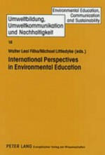 International Perspectives in Environmental Education - Walter Leal Filho, Michael Littledyke, WORLD ENVIRONMENTAL EDUCATION CONGRESS 2