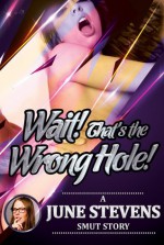 Wait! That's the Wrong Hole! An Erotic First Anal Sex Short - June Stevens