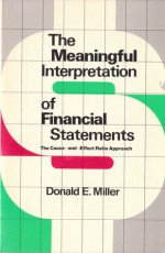 Meaningful Interpretation of Financial Statements - Donald E. Miller