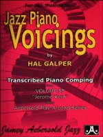 Jazz Piano Voicings - Transcribed From Volume 55 'Jerome Kern' - Hal Galper