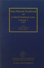 Max Planck Yearbook of United Nations Law, Volume 1 (1997) - Jochen A. Frowein, Rüdiger Wolfrum