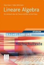 Lineare Algebra: Ein Lehrbuch über die Theorie mit Blick auf die Praxis (Bachelorkurs Mathematik) (German Edition) - Jörg Liesen, Volker Mehrmann