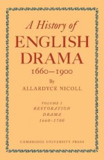 History of English Drama, 1660 1900 7 Volume Paperback Set - Allardyce Nicoll