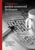 Chambers Pocket Crossword Dictionary - Chambers, Chambers Harrap Publishers, Limited, Chambers Harrap Publishers