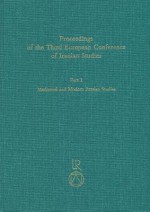 Proceedings of the Third European Conference of Iranian Studies: Held in Cambridge, 11th to 15th September 1999. Mediaeval and Modern Persian - Charles Melville