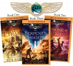 The Kane Chronicles 3 book set: The Red Pyramid, The Throne of Fire, The Serpent's Shadow - Katherine Kellgren, Kevin R. Free, Rick Riordan