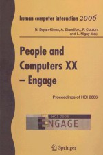 People and Computers XX - Engage: Proceedings of HCI 2006 - Nick Bryan-Kinns, Nick Bryan-Kinns