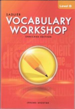 Vocabulary Workshop Enriched Edition @2012 Level D (Grade 9) TEACHER'S EDITION - Jerome Shostak