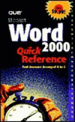 Microsoft Word 2000 Quick Reference - Nancy Warner