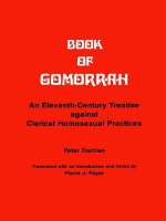 Book of Gomorrah: An Eleventh-Century Treatise against Clerical Homosexual Practices - Peter Damian, Pierre J. Payer