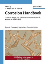 Corrosion Handbook, Sulfuric Acid - Gerhard Kreysa