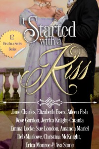 It Started With A Kiss: Regency Romance Box Set - Christina McKnight, Elizabeth Essex, Erica Monroe, Rose Gordon, Jerrica Knight-Catania, Emma Locke, Amanda Mariel, Deb Marlowe, Christina McKnight, Ava Stone, Jane Charles