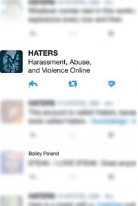Haters: Harassment, Abuse, and Violence Online - Bailey Poland