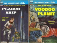 Plague Ship / Voodoo Planet (Ace Double, D-345) - Andre Norton