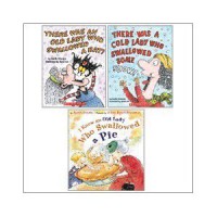 Silly Old Lady Trio (There Was An Old Lady Who Swallowed a Bat; There Was A Cold Lady Who Swallowed Some Snow!; I Know An Old Lady Who Swallowed a Pie) - Alison Jackson, Lucille Colandro, Jared Lee