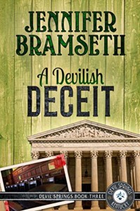 A Devilish Deceit (Devil Springs Cozy Mysteries #3) - Jennifer Bramseth