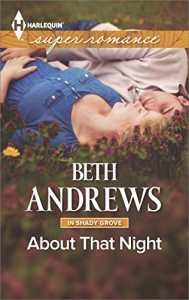 About That Night (Harlequin Large Print Super Romance) - Beth Andrews