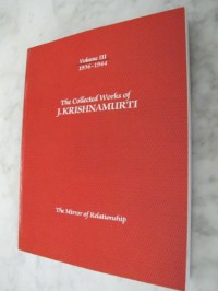 The Collected Works Of J. Krishnamurti - Jiddu Krishnamurti