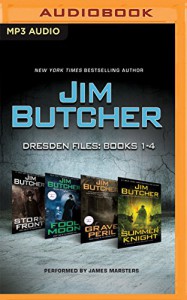 Jim Butcher - Dresden Files: Books 1-4: Storm Front, Fool Moon, Grave Peril, Summer Knight (The Dresden Files) - Jim Butcher, James Marsters