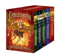 Fablehaven: Complete Set (Boxed Set): Fablehaven; Rise of the Evening Star; Grip of the Shadow Plague; Secrets of the Dragon Sanctuary; Keys to the Demon Prison (Fablehaven, #1-5) - Brandon Mull, Brandon Dorman