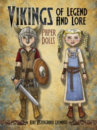 Vikings of Legend and Lore Paper Dolls - Kiri Ostergaard Leonard